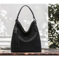 Parisbags női kézitáska - 1247-BV Black 