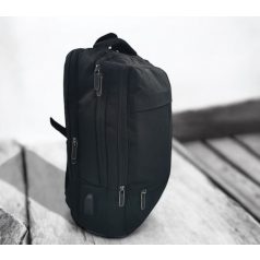 Parisbags férfi hátitáska - 2024-13-fekete 