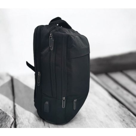 Parisbags férfi hátitáska - 2024-13-fekete 