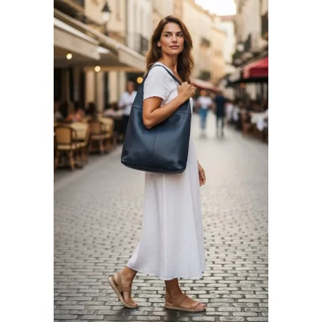 Parisbags női válltáska - 202511-fekete 