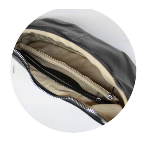 Parisbags női kézitáska - 256 Black 