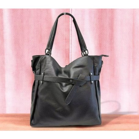 Parisbags női válltáska - 6635 Black 