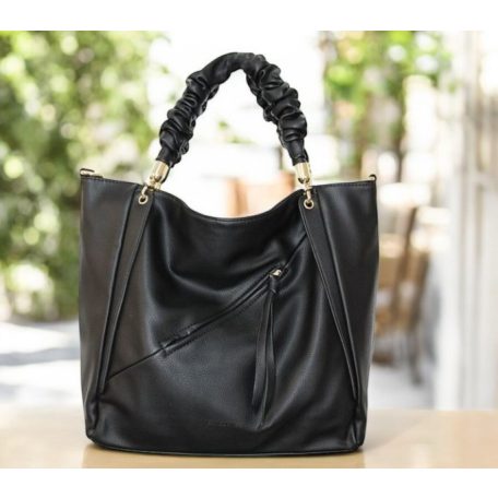 Parisbags női kézitáska - 6648-2 Black 