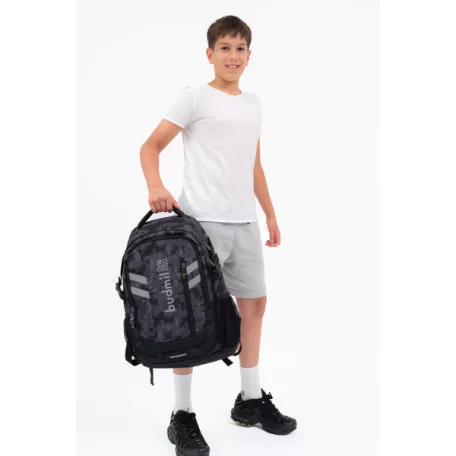 Budmil unisex ovális hátitáska - b10110221-020 - B10110221-020 