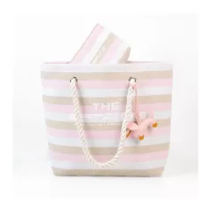 Batz női beach bag pink - Beach Bag Pink 