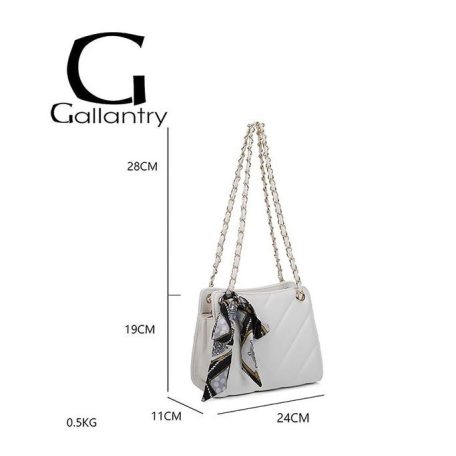 Parisbags női válltáska - C-0133-Feher 