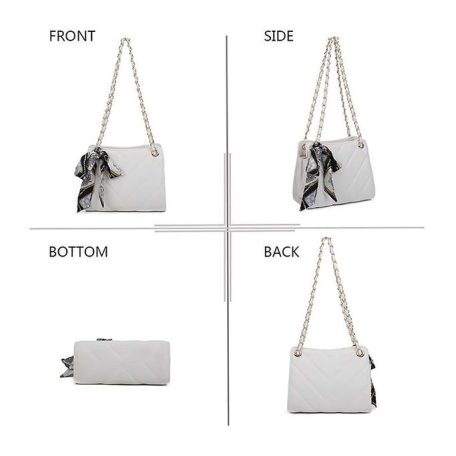 Parisbags női válltáska - C-0133-Feher 