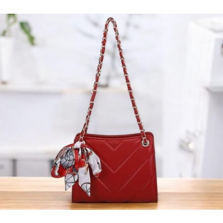 Parisbags női válltáska - C-0133-Piros 