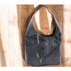 Parisbags női kézitáska - CUIR-01257 Black 