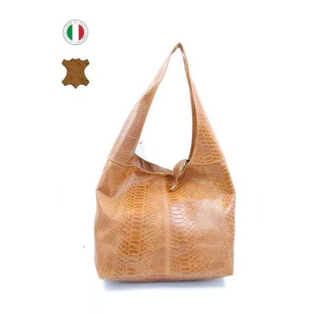 Parisbags női kézitáska - CUIR-01257 Brown 