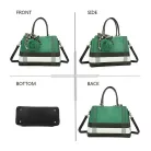 Parisbags női kézitáska - DQ-3189-7-Zold 