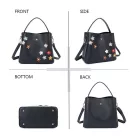 Parisbags női kézitáska - DQ-8578-Fekete 