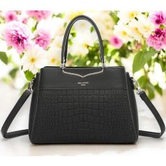 Parisbags női válltáska - DQ-8661-Fekete 