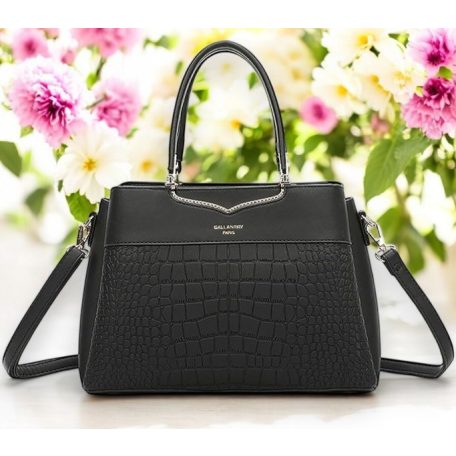 Parisbags női válltáska - DQ-8661-Fekete 