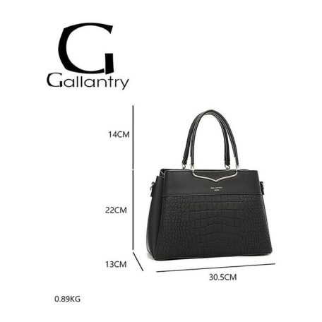 Parisbags női válltáska - DQ-8661-Fekete 