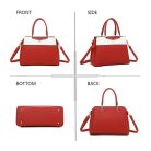 Parisbags női válltáska - DQ-8661-Piros 