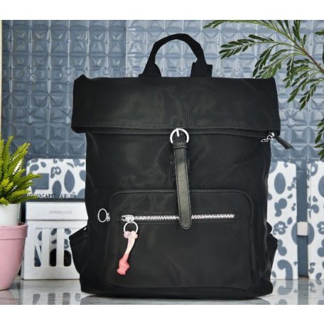 Parisbags női hátitáska - H172-fekete 