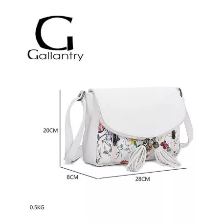 Parisbags női válltáska - HJ-6721-4-Feher 