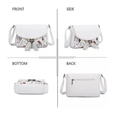 Parisbags női válltáska - HJ-6721-4-Feher 