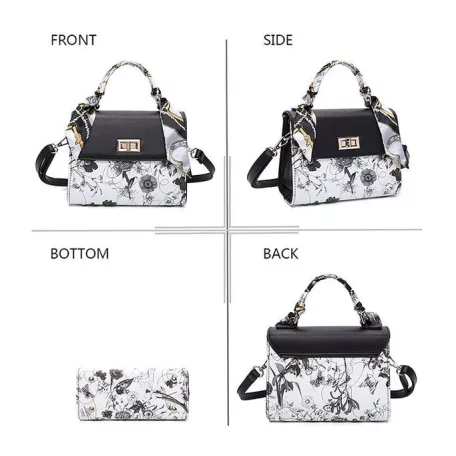Parisbags női kézitáska - HY-5413-1-Fekete 