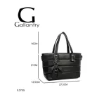 Parisbags női kézitáska - M-9329-32-Fekete 