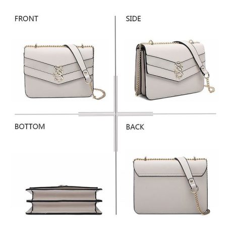 Parisbags női válltáska - R-1519-2-Bezs 