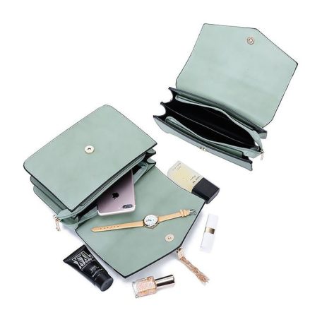 Parisbags női válltáska - R-1519-2-Zold 