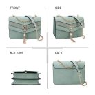 Parisbags női válltáska - R-1519-2-Zold 