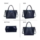 Parisbags női kézitáska - R-1677-Kek 