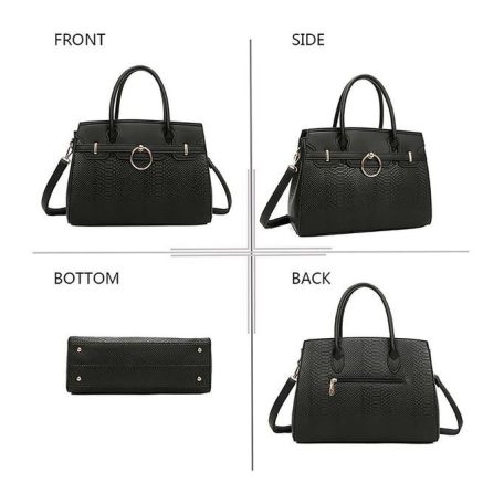 Parisbags női válltáska - R-1684_A-Fekete 