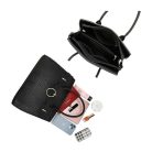 Parisbags női válltáska - R-1684_A-Fekete 