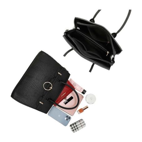 Parisbags női válltáska - R-1684_A-Fekete 