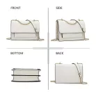 Parisbags női válltáska - R-1687-Feher 