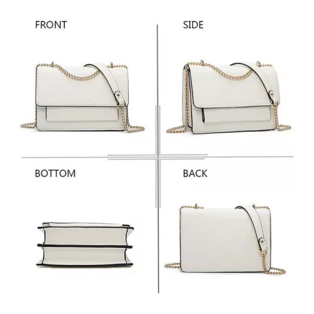 Parisbags női válltáska - R-1687-Feher 