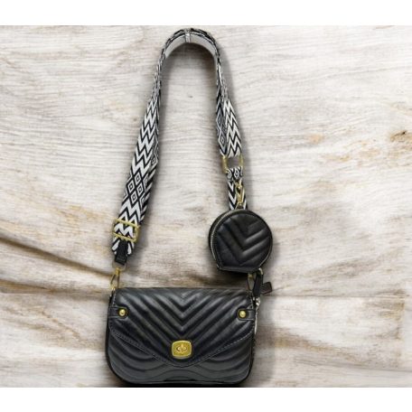 Parisbags női válltáska - SW8830 Black 