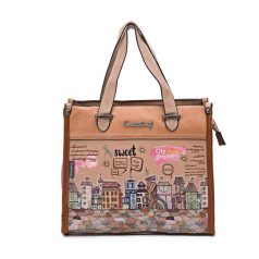 Sweet&Candy női kézitáska - XH-18-23A Camel 