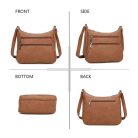 Parisbags női válltáska - Z-83039-Rozsaszin 