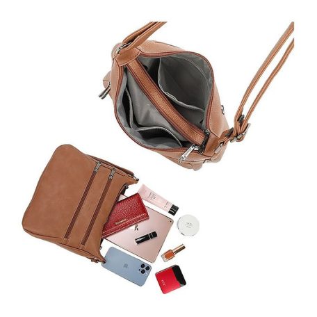 Parisbags női válltáska - Z-83039-Rozsaszin 