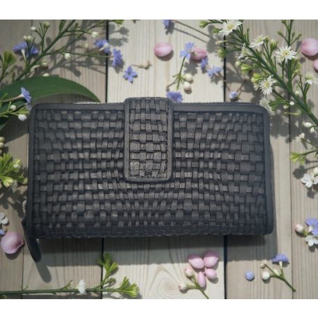 Pénztárcák női pénztárca - p1217-feketefon 