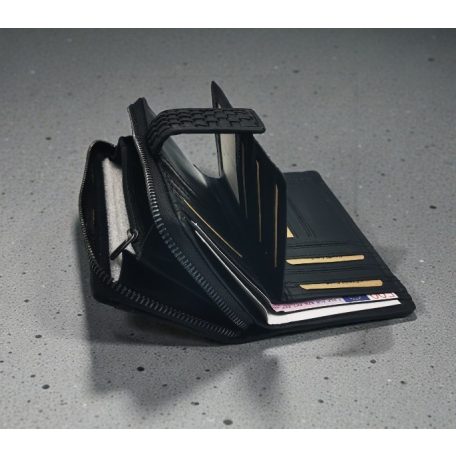 Pénztárcák női pénztárca - p1217-feketefon 