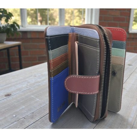 Pénztárcák női pénztárca - p609-virag2 